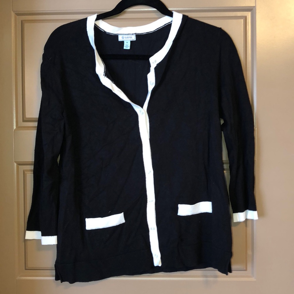 Black & White Sweater